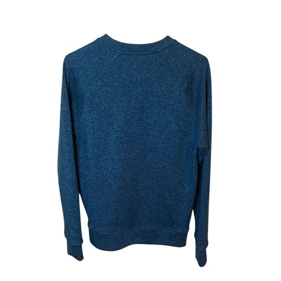 Van Heusen Womens Medium Regular Fit Blue Long Sleeve Sweater Pullover - Picture 4 of 4